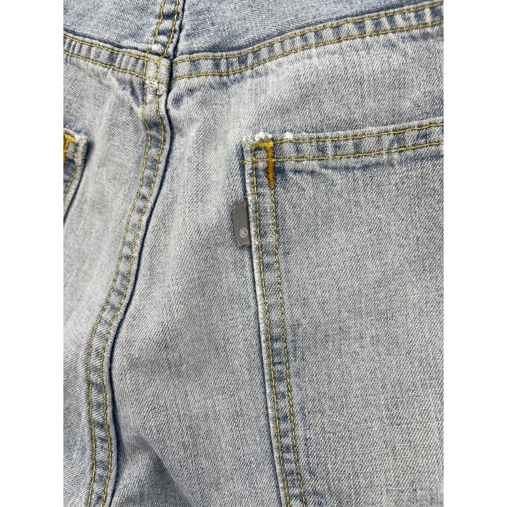 Levi's SilverTab Vintage Size 36x24.5 Cropped Baggy Faded Distressed Jeans - Picture 10 of 16